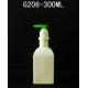 300ml square PE shampoo pump bottle for children, children series shampoo pump bottles