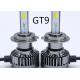 Gt9  H7 Car Headlight Bulb 50W 6000lumen 3 Color Led Headlight 4300K 3000K 6000K