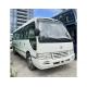Toyota Used Coaster Bus Euro 3 Emission Standard With LHD Steering Position Gasoline Engine