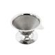 Oem Odm Design Stainless Steel Cone Coffee Filter Silver Color