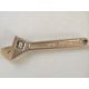 #45 Carbon Steel Pastic-Dipped Rubber Handle Adjustable Wrench