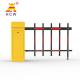 Smart Electric Fence Barrier Gate Remote Control 125W 6s-9s Take Off Time