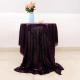 Plain Polyester Banquet Tablecloth For Wedding Decoration