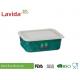 Disposable Bamboo Fiber Storage Box Environmental Friendly With Food Grade Printing