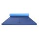 yoga mat with position lines, yoga mat with alignment lines, yoga mat with line
