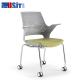 Ventilated Back Plastic Ergonomic Folding Office Chair For Home