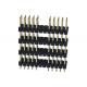 Four Plastic Pin Header Connector 500V AC 2.54mm Pitch 36P Three Row