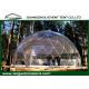 Transparent PVC Half Sphere Geodesic Dome Tent Outdoor Exhibition Party Tent
