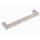 Stainless Steel Cabinet Door Pulls , Dresser Drawer Handles Euro Style Easy Fit