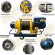Fast Speed Electric Wire Rope Winch Capstan Hoists With Motorized Trolley