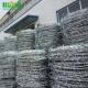 Hot Dip Galvanized 3.4mm Barbed Wire Farm Fence 1.5cm Barb Length