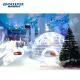 Instant Snow Spewing Out FOCUSUN Snow Making Machine with and Snow Globe Snow Suits