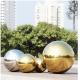 Stainless Garden Sphere Hollow Steel Ball Decoration 2mm 3mm Thickness