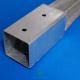 Column Anchor Galvanized Fence Fittings Iron Bar & Sheet Material