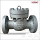DIN 3356 PN100 Swing Style Check Valve 4 Inch DN100 Wcb RF Flanged Cast Steel Full Bore