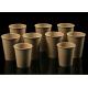 Single Wall Thick Insulated Paper Coffee Cups Biodegradable 8 Ounce Eco Friendly