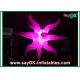 Dia 1m - 3m Nylon Oxford Inflatable Lighting Decoration Pink For Party