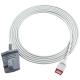 Compatible Rad-97 Reusable SpO2 Sensor Adult Soft Tip Cable For M-Asimo SpO2