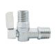 Ordinary Temperature Stainless Steel Handle Angle Water Meter Thread Connection Form