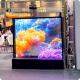 led crystal film screen transparent screen film screen holographic waterproof high-definition transparent screen crystal film screen