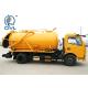 HOWO 4x2 10CBM 10000L Vaccum Sewage Suction Truck 120hp Horse Power
