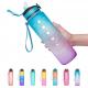 32 oz Water Bottle with Straw BPA Free Drinking Water Bottle with Hours Increase Water Intake of All-Day