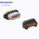 2.54mm Pitch 4Pin  Male Female 1Amp 600gf Magnetic Charger Connector for Laptop