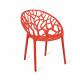 48cm Depth Rattan Garden Dining Chairs , Coloured Wicker Chairs SGS