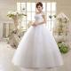 New Arrival Factory Supply Wedding Dress, Lace Straps Bride Slim Studio Wedding Dress