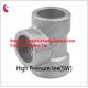 high pressure Socket weld & Threaded steel tee