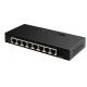FR-3008 8-Ports 10/100/1000Mbps Unmanaged Ethernet Switch with Fiber Switch in Optional