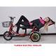 old man  electric car Folding the elderly three round electric car  Net weight 50kg 30-50KM/h Two Seat 500w