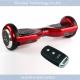 6.5 inch classic blue two wheel hoverboard self balancing scooter bluetooth LED lighting