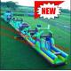 Huge Fire Retardant Inflatable Obstacle Course For Adults And Children