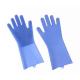 2018 high quality durable soft best seller in amazon customized accessory kitchen household silicone washing rubber gloves