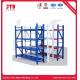 4000mm 2000kgs 4 Layer Steel Rack Blue 4 Foot Storage Shelves