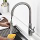 Flexible Single Hole Kitchen Sink Faucet DC4.5-6.5V Smart Kitchen Tap