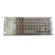 0.45mm Flat Key Portable Mechanical Keyboard , Rear Panel Mount Keyboard