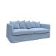 Feather Padded Cushion Removable Cover Sofa 3 Seater Sofa With Removable Covers