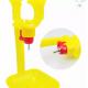 Plastic PP Chicken Nipple Drinker System With Good Tenacity