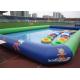 Cute Logo Printing Air Sealed Swimming Pool For Kid / Kids Swim Pools For Fun