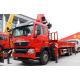 8x4 Truck Crane Mounted Chinese Brand Howo 350hp Weichai Engine XCMG Arm Strong Power