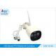 Auto Focus Wifi Outdoor Security Camera , Network Bullet Camera DC 12V/1A