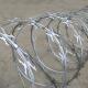 Anti Corrosion Concertina Razor Wire Bto22 Corss Barbed