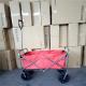 Easy Transportation Foldable Wagon Cart 600D Portable Camping Trolley Hiking