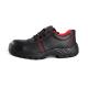 Steel Toe Lace up Puncture Slip Resistance Black PU Mesh Men's Safety Shoes