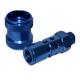 Custom Blue Anodized Al6063 Aluminum Machining Parts For Motorcycle Parts