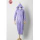 Fashionable high quality fabric girls unicorn hooded onesie  pajamas jumpsuit Cartoon Sleepwear