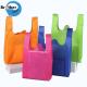 Colorful T-Shirt Bag PP Nonwoven Bag Shopping Bags W-Cut Bag
