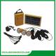 High quality solar lighting kits with FM radio function, 3w solar panel mini solar lighting system for hot sale